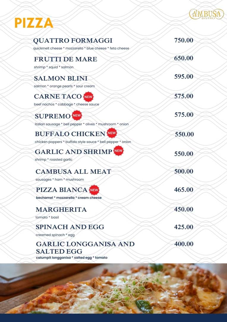CAMBUSA NEW MENU - 5